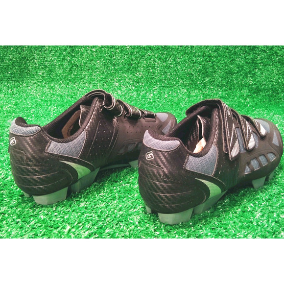 Gavin Indoor Cycling Shoes Women's Black Gray Road Bike Mesh Flexible Straps - Picture 2 of 6